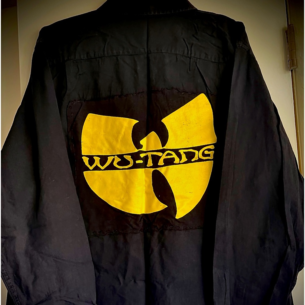 Recycle-upcycle Wu-Tang long sleeve shirt